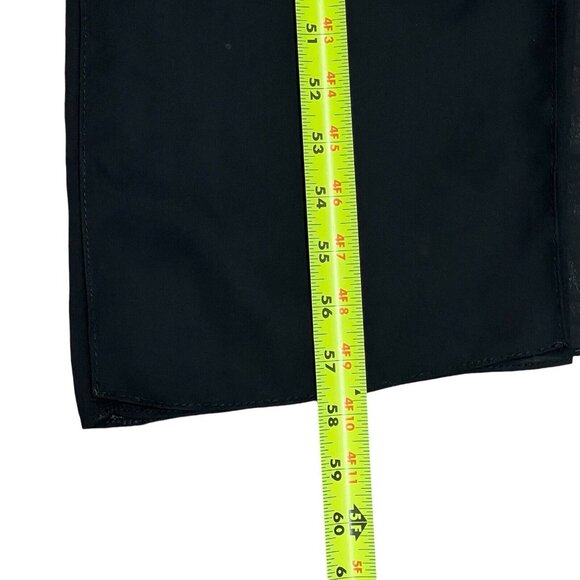 Onyx Nite by Wendy Chaitin Black Sparkle Pantsuit Size 8 One Piece Semi Formal M - Picture 10 of 17